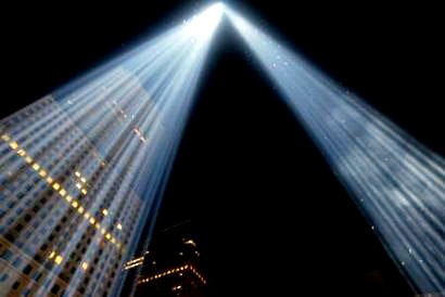 Twin Towers Tribute in Light