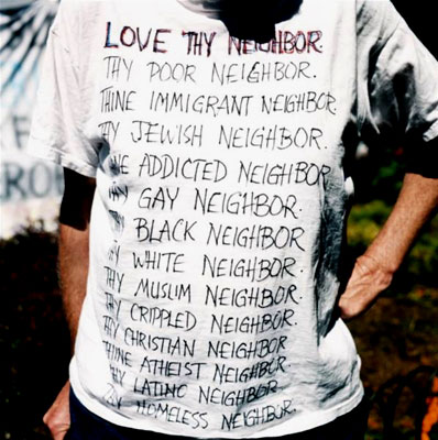 Love Thy Neighbor [at Ground Zero]: A man delivers an important message for us all